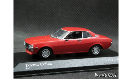 Toyota Celica 1975 red 1-43 Minichamps, масштабная модель, scale43