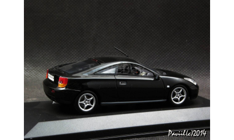Toyota Celica 1999 black 1-43 Minichamps, масштабная модель, scale43