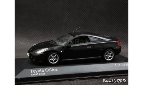 Toyota Celica 1999 black 1-43 Minichamps, масштабная модель, scale43
