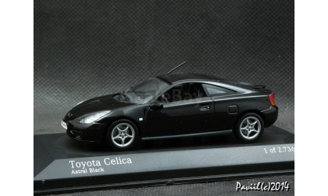 Toyota Celica 1999 black 1-43 Minichamps, масштабная модель, scale43