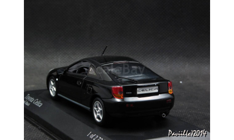 Toyota Celica 1999 black 1-43 Minichamps, масштабная модель, scale43