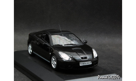 Toyota Celica 1999 black 1-43 Minichamps, масштабная модель, scale43