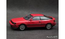 Toyota Celica 2000 GT-R 1985 red 1-43 DISM, масштабная модель, scale43