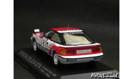 Toyota Celica GT4 (GT-Four) #2 Rally 1990 Sainz 1-43 IXO, масштабная модель, IXO Rally (серии RAC, RAM), scale43