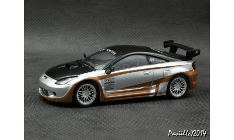 Toyota Celica Spacial Tuning silver-brown 1-43 IXO, масштабная модель, 1:43, 1/43