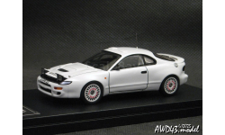 Toyota Celica Turbo 4WD Test car 1991 white 1-43 Hpi-Racing 8016