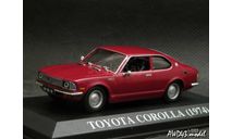 Toyota Corolla 1974 d.red 1-43 Hachette Japan, масштабная модель, scale43