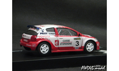 Toyota Corolla #3 Trophee Andros 2006 1-43 Solido - Prost Collection, масштабная модель, scale43