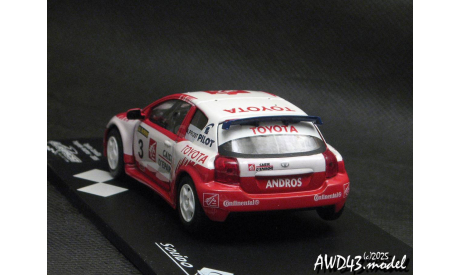 Toyota Corolla #3 Trophee Andros 2006 1-43 Solido - Prost Collection, масштабная модель, scale43