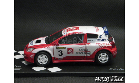 Toyota Corolla #3 Trophee Andros 2006 1-43 Solido - Prost Collection, масштабная модель, scale43