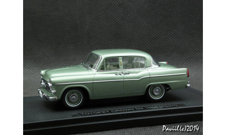 Toyota Crown DX RS21 1958 l.green 1-43 Ebbro, масштабная модель, scale43