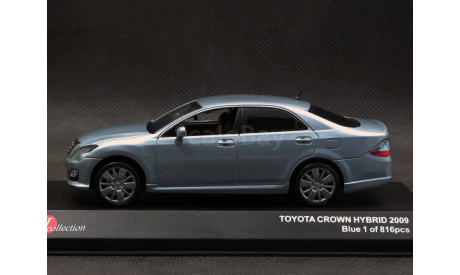 Toyota Crown Hybrid 2009 l.blue 1-43 J-Collection, масштабная модель, scale43