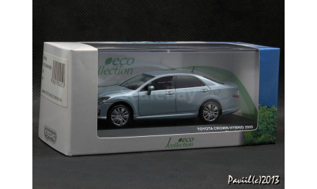 Toyota Crown Hybrid 2009 l.blue 1-43 J-Collection, масштабная модель, scale43