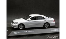 Toyota Crown Royal Saloon G 2005 white 1-43 J-Collection, масштабная модель, scale43