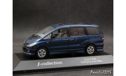 Toyota Estima blue 1-43 J-Collection