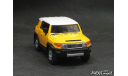 Toyota FJ-Cruiser 2010 yellow 1-43 Cararama, масштабная модель, scale43