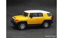 Toyota FJ-Cruiser 2010 yellow 1-43 Cararama, масштабная модель, scale43