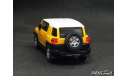 Toyota FJ-Cruiser 2010 yellow 1-43 Cararama, масштабная модель, scale43