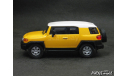 Toyota FJ-Cruiser 2010 yellow 1-43 Cararama, масштабная модель, scale43