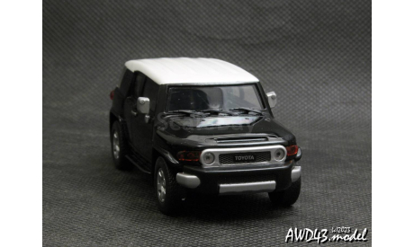 Toyota FJ Cruiser black 1-43 Trail Team, масштабная модель, scale43