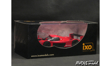 Toyota GT-One GT1 LeMans 1998 red 1-43 IXO, масштабная модель, scale43