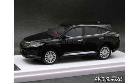 Toyota HARRIER PREMIUM ’Advanced Package’ Black 1-43 Wit’s, масштабная модель