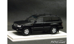 Toyota Land Cruiser 100 LHD 1998 black 1-43 Spark