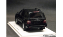 Toyota Land Cruiser 100 LHD 1998 black 1-43 Spark, масштабная модель, scale43