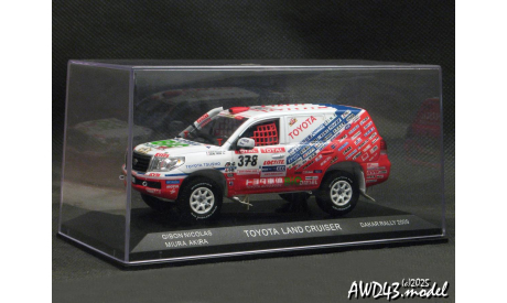 Toyota Land Cruiser 200 Dakar 2010 white 1-43 Norev, масштабная модель, scale43