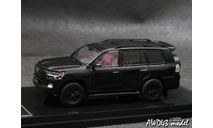Toyota Land Cruiser 200 LHD black 1-64 G.C.D., масштабная модель, scale64