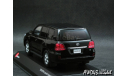Toyota Land Cruiser 200 VXR V8 RHD 2010 black 1-43 J-Collection, масштабная модель, 1:43, 1/43
