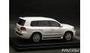 Toyota Land Cruiser 200 ZX 2015 White 1-43 Hi-story HS225WH, масштабная модель, scale43