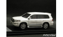 Toyota Land Cruiser 200 ZX 2015 White 1-43 Hi-story HS225WH, масштабная модель, scale43