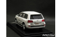 Toyota Land Cruiser 200 ZX 2015 White 1-43 Hi-story HS225WH, масштабная модель, scale43