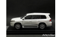 Toyota Land Cruiser 200 ZX 2015 White 1-43 Hi-story HS225WH, масштабная модель, scale43