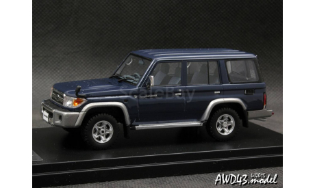 Toyota Land Cruiser 70 2014 d.blue 4x4 1-43 Hi-Story, масштабная модель, 1:43, 1/43