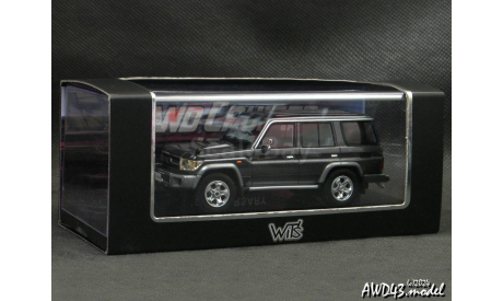 Toyota Land Cruiser 70 30th Anniversary grey 1-43 Wit’s, масштабная модель, scale43
