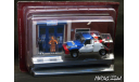 Toyota Land Cruiser 70  Tow Truck Police white (эвакуатор) 1-43 DeAgostini, масштабная модель, scale43