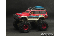 Toyota Land Cruiser 80 Big Foot red 1-43 Ken Toys