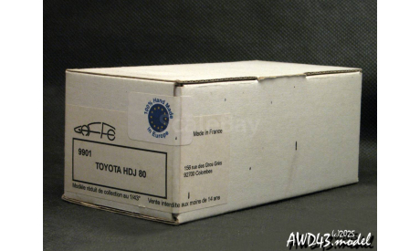 КИТ Toyota Land Cruiser 80 HDJ 8O 1-43 KIT Gaffe 9901, масштабная модель, scale43