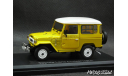 Toyota Land Cruiser BJ40 4x4 yellow 1-43 Norev, масштабная модель, 1:43, 1/43