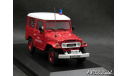 Toyota Land Cruiser BJ40 Pompiers LHD 4x4 red 1-43 Norev, масштабная модель, 1:43, 1/43