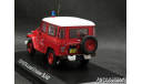 Toyota Land Cruiser BJ40 Pompiers LHD 4x4 red 1-43 Norev, масштабная модель, 1:43, 1/43