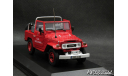 Toyota Land Cruiser BJ40 Pompiers LHD 4x4 red 1-43 Norev, масштабная модель, 1:43, 1/43