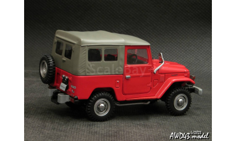 Toyota Land Сruiser BJ40 red 1-43 Ebbro, масштабная модель, 1:43, 1/43