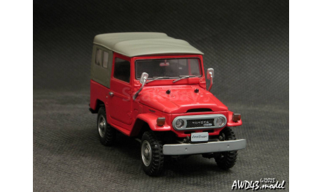 Toyota Land Сruiser BJ40 red 1-43 Ebbro, масштабная модель, 1:43, 1/43