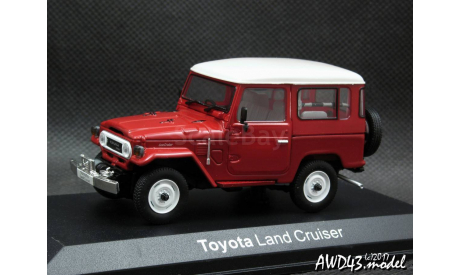 Toyota Land Cruiser BJ40 RHD 4x4 red 1-43 Norev, масштабная модель, 1:43, 1/43