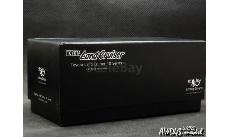 Toyota Land Cruiser FJ40 black 1-43 Century Dragon, масштабная модель, scale43