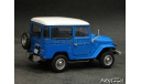 Toyota Land cruiser FJ40V blue 1-43 Ebbro, масштабная модель, scale43