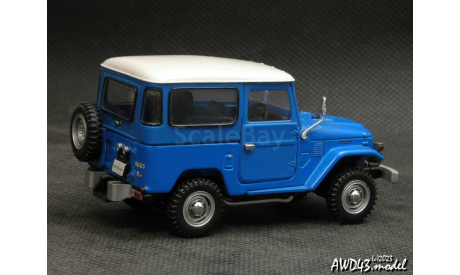 Toyota Land cruiser FJ40V blue 1-43 Ebbro, масштабная модель, scale43